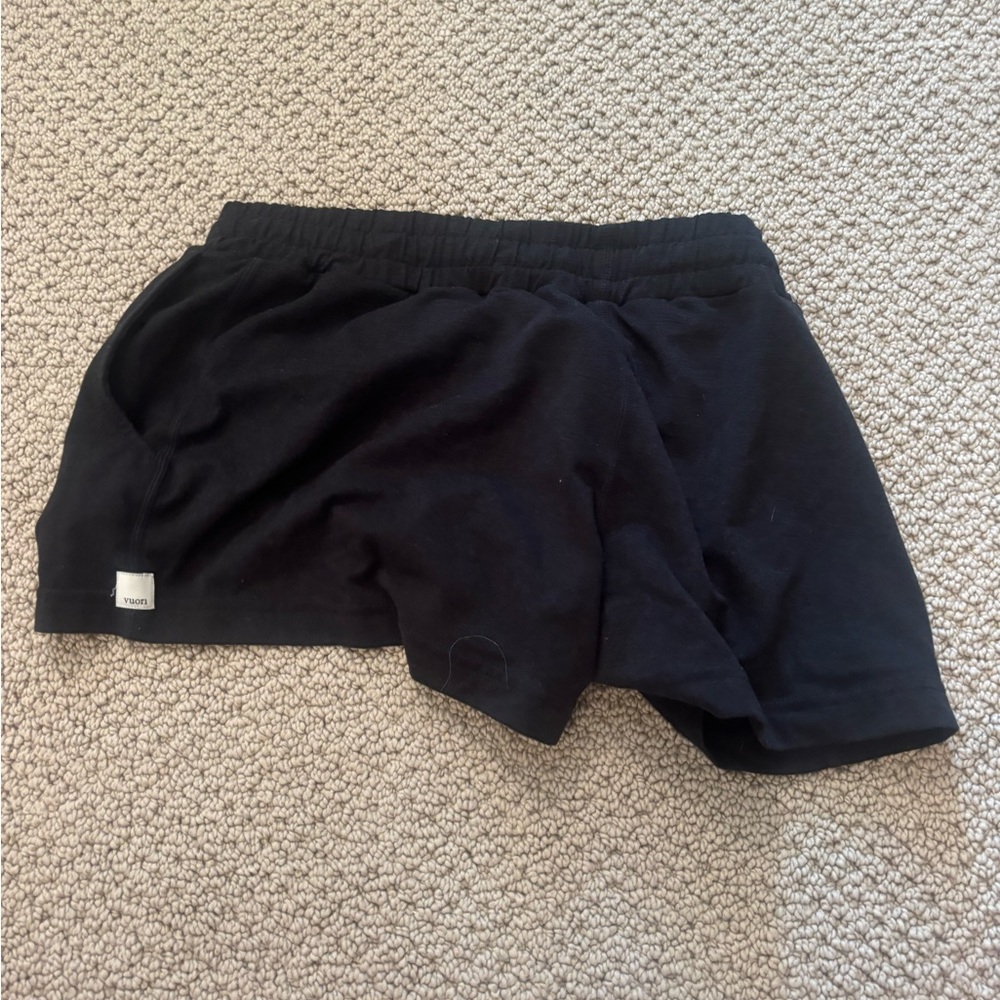 Vuori Black Athletic Shorts
